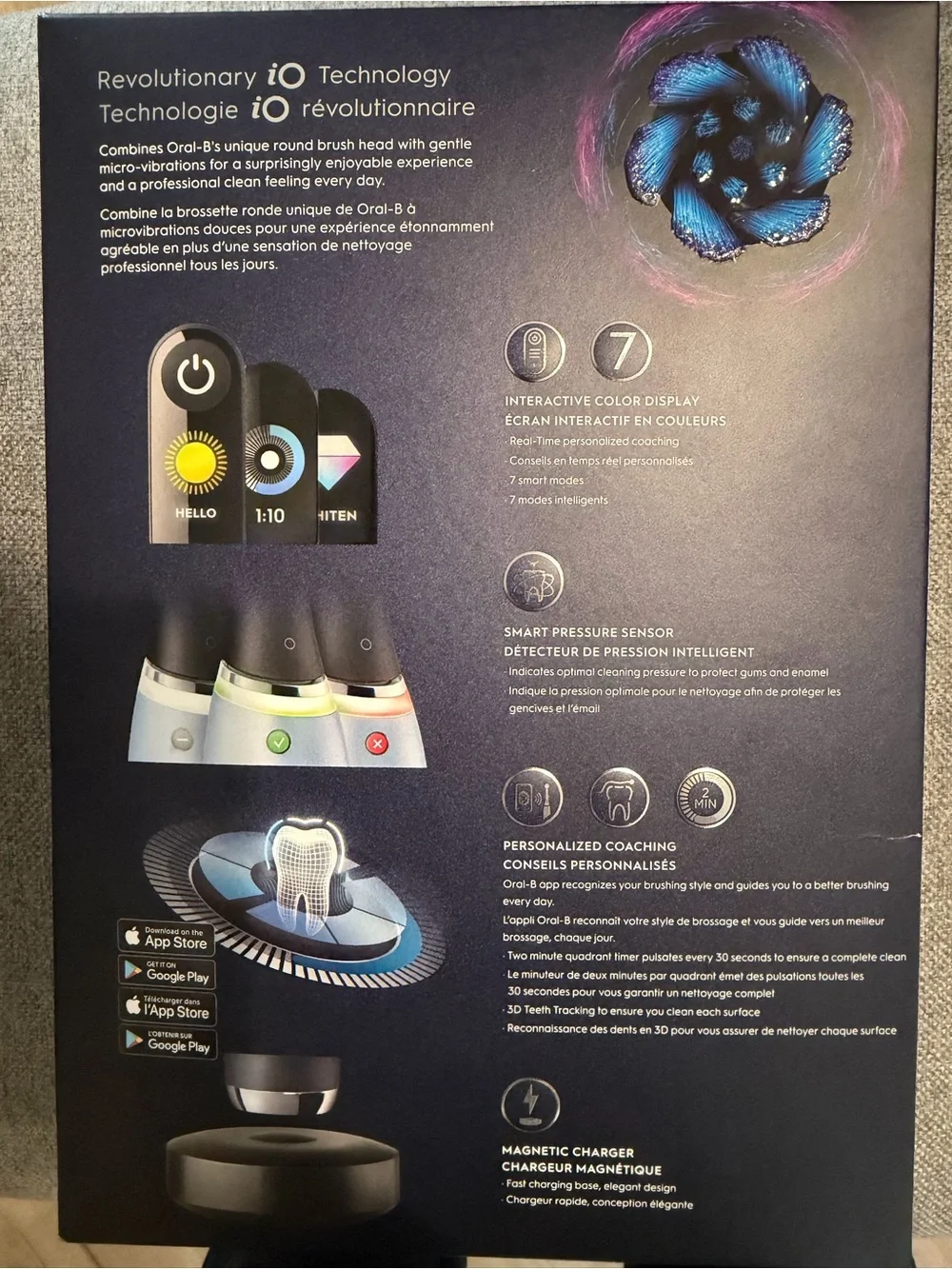 iO Series 9 Aquamarine Electric Toothbrush
